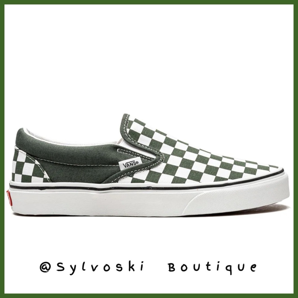 🔥 VANS Classic slip-on Checkerboard sneakers NWT - Picture 3 of 8